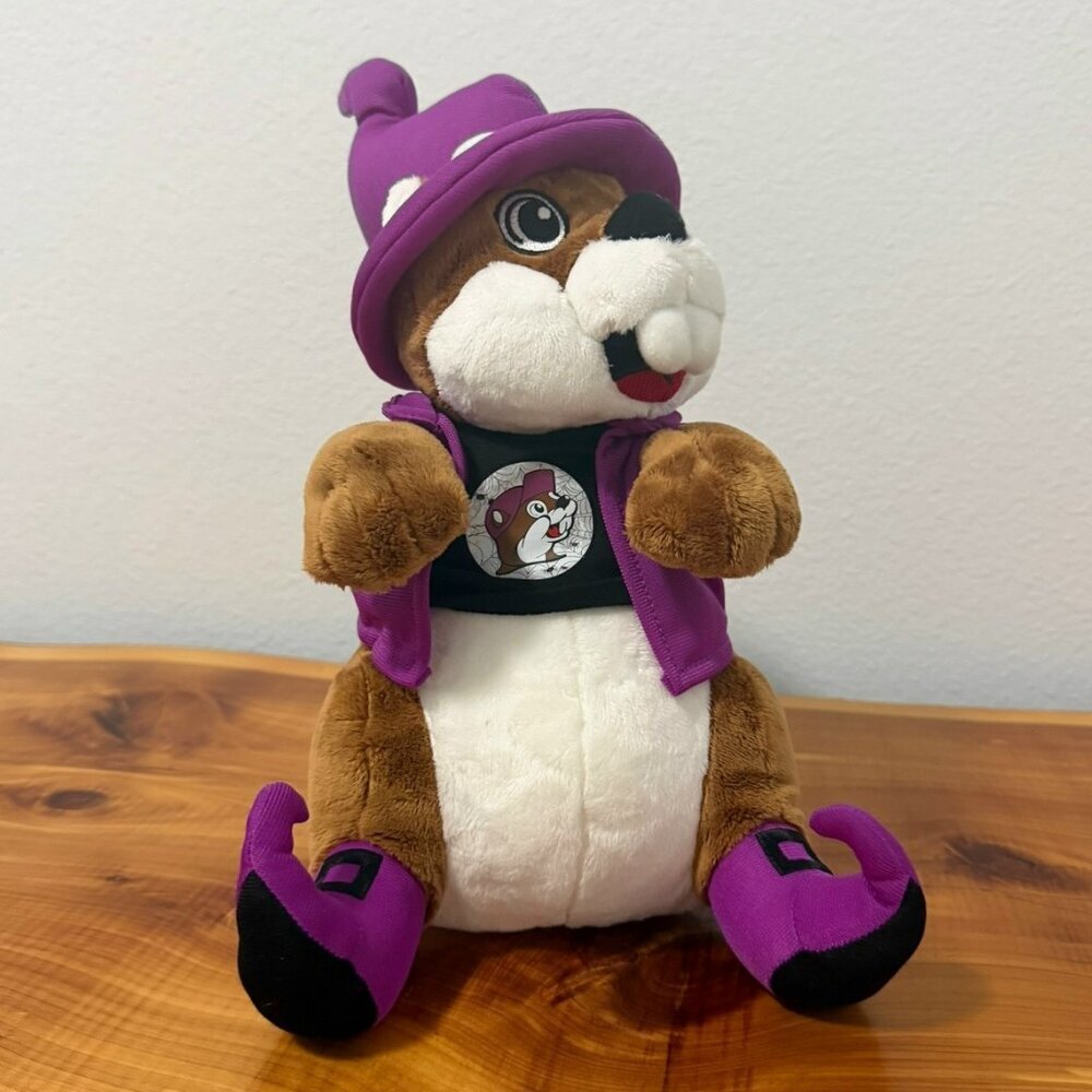Buc-ee's Halloween Wizard Beaver Plush Stuffed Animal